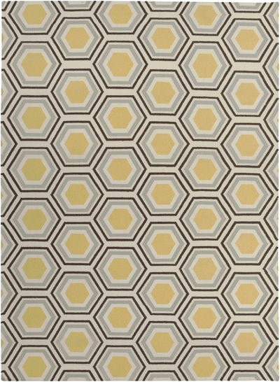 Tan Hand Woven 100% Wool Modern Rectangle Handmade rug, Indoor use only, no fringe, non-washable. round also available