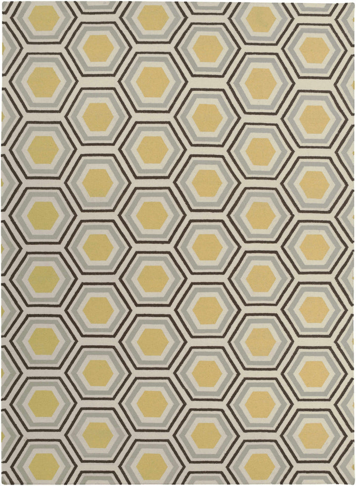 Tan Hand Woven 100% Wool Modern Rectangle Handmade rug, Indoor use only, no fringe, non-washable. round also available