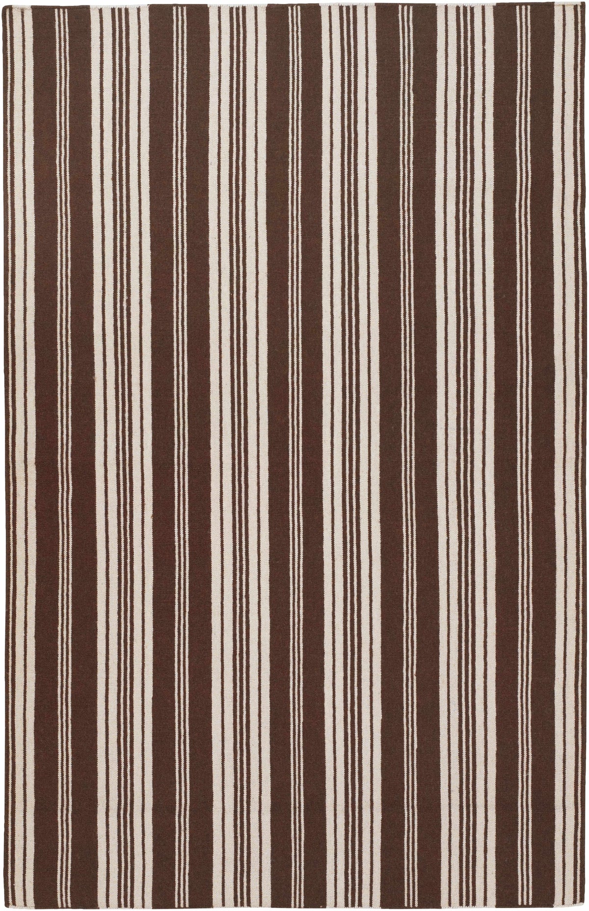 Beige Hand Woven 100% Wool Cottage Rectangle Handmade rug, Indoor use only, no fringe, non-washable.