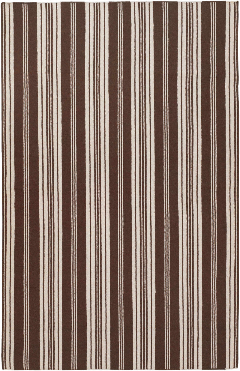 Beige Hand Woven 100% Wool Cottage Rectangle Handmade rug, Indoor use only, no fringe, non-washable.