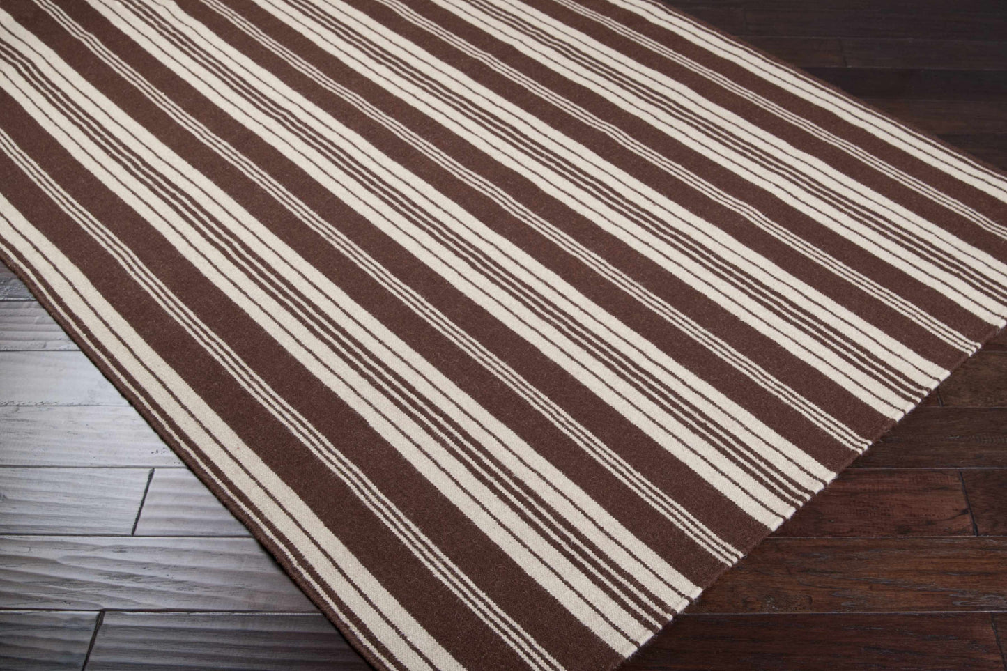 Farmhouse Stripes FAR-7004 Hand Woven Rug