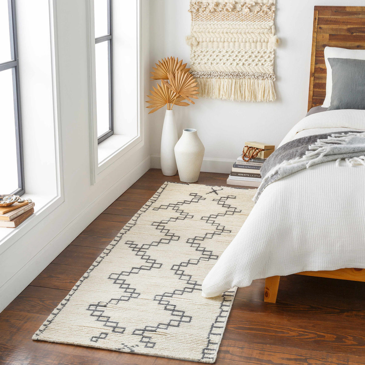 Beni Ourain BON-2301 Hand Woven Rug