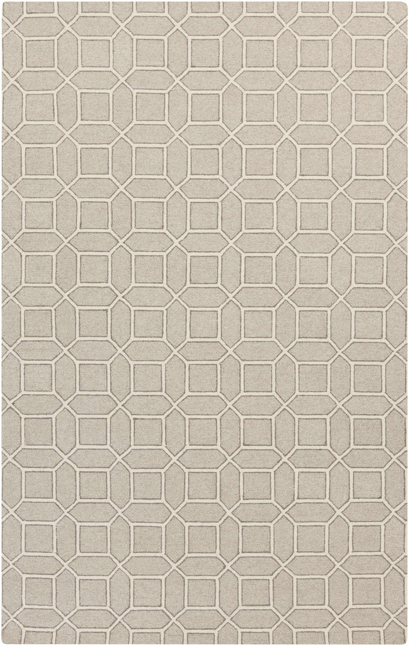 Oatmeal Hand Hooked 100% Wool Cottage Rectangle Handmade rug, Indoor use only, no fringe, non-washable. runner also available