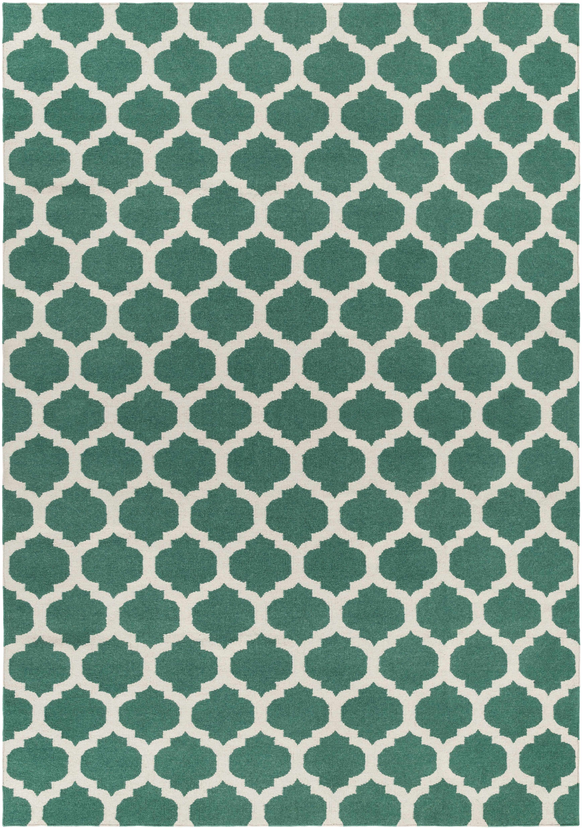 Sage Hand Woven 100% Wool Modern Rectangle Handmade rug, Indoor use only, no fringe, non-washable. runner also available