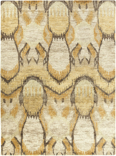 Beige Hand Knotted 100% Jute Rustic Rectangle Handmade rug, Indoor use only, no fringe, non-washable. runner also available