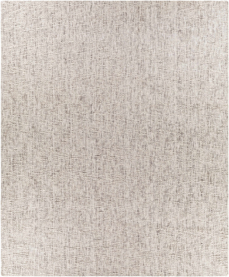 Slate Hand Loomed 90% Polyester, 10% Wool Modern Rectangle Handmade rug, Indoor use only, no fringe, non-washable.