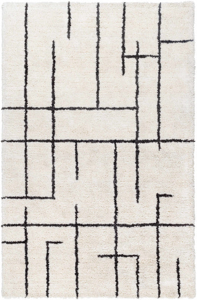 Ivory Hand Tufted 100% Microfiber Global Rectangle Handmade rug, Indoor use only, no fringe, non-washable.