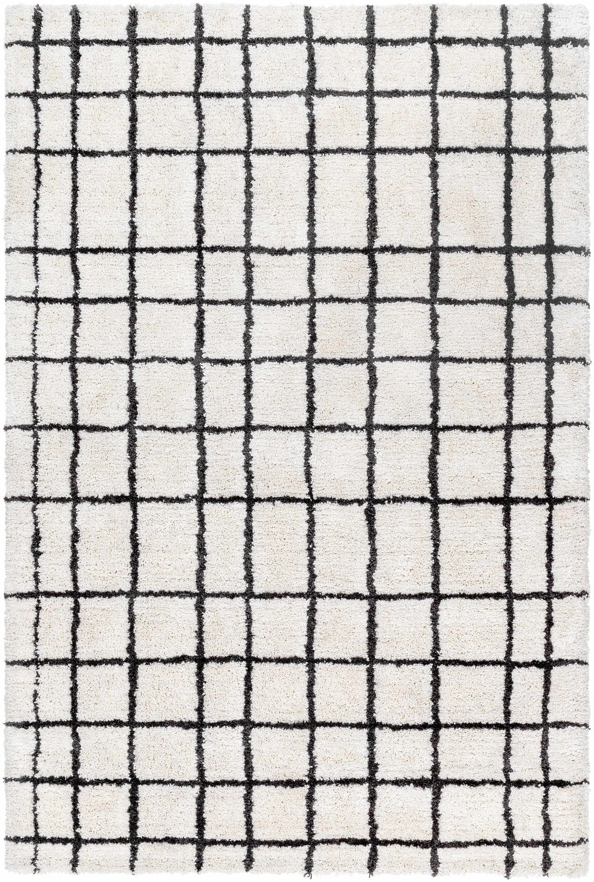 White Hand Tufted 100% Microfiber Modern Rectangle Handmade rug, Indoor use only, no fringe, non-washable.