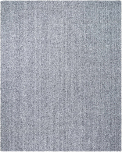 Slate Gray Hand Loomed 100% Recycled PET Yarn Cottage Rectangle Handmade rug, Indoor use only, no fringe, non-washable.