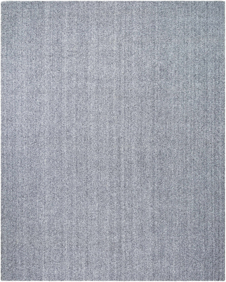 Slate Gray Hand Loomed 100% Recycled PET Yarn Cottage Rectangle Handmade rug, Indoor use only, no fringe, non-washable.