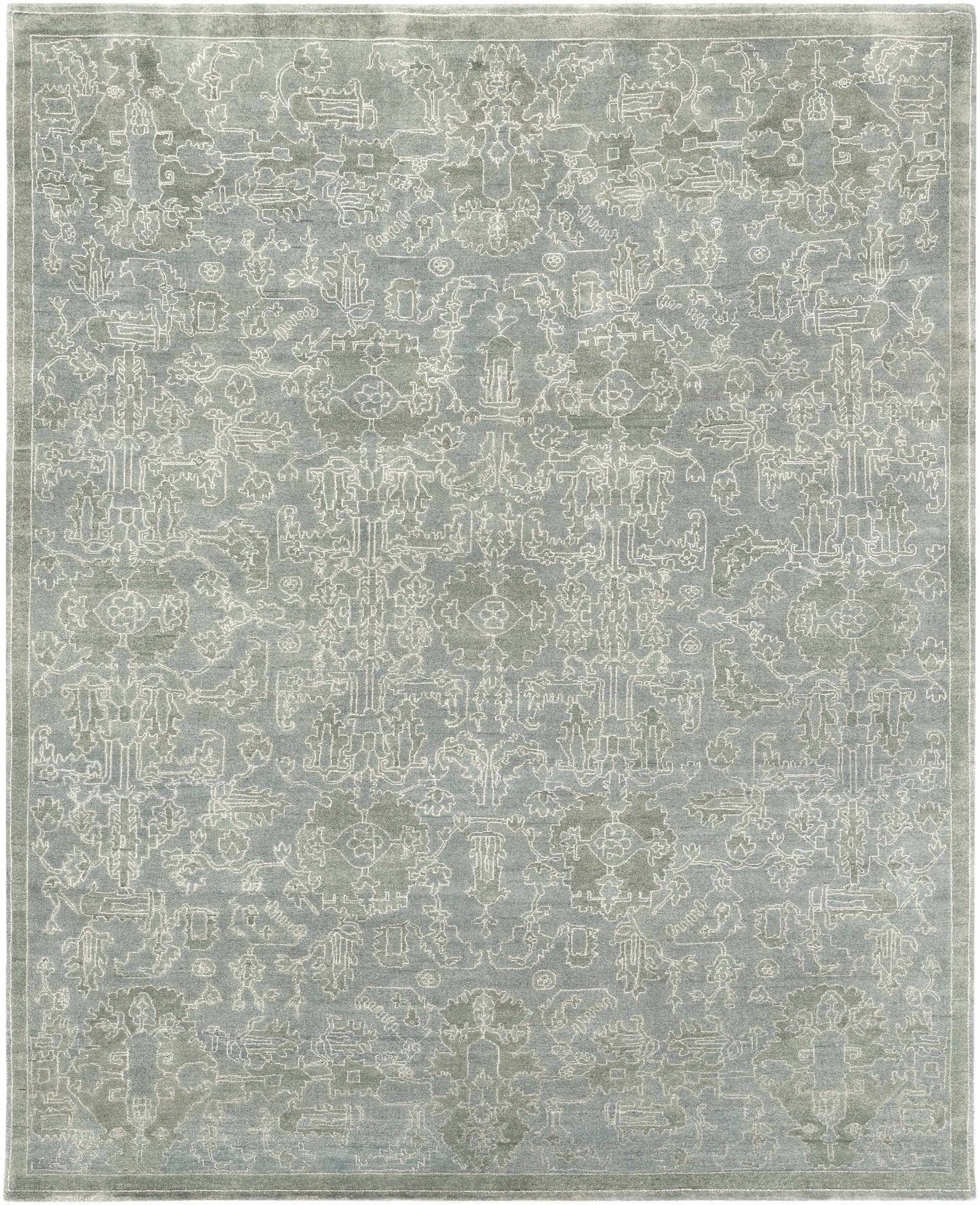 Opulent OPE-6005 Hand Knotted Rug