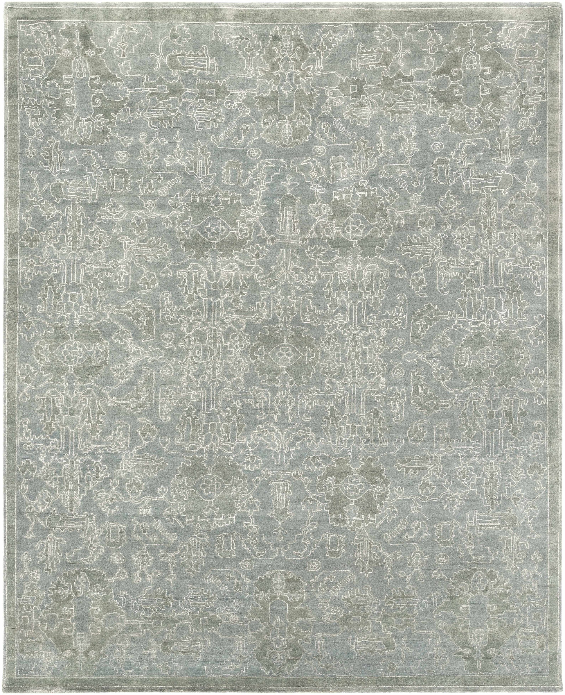 Opulent OPE-6005 Hand Knotted Rug