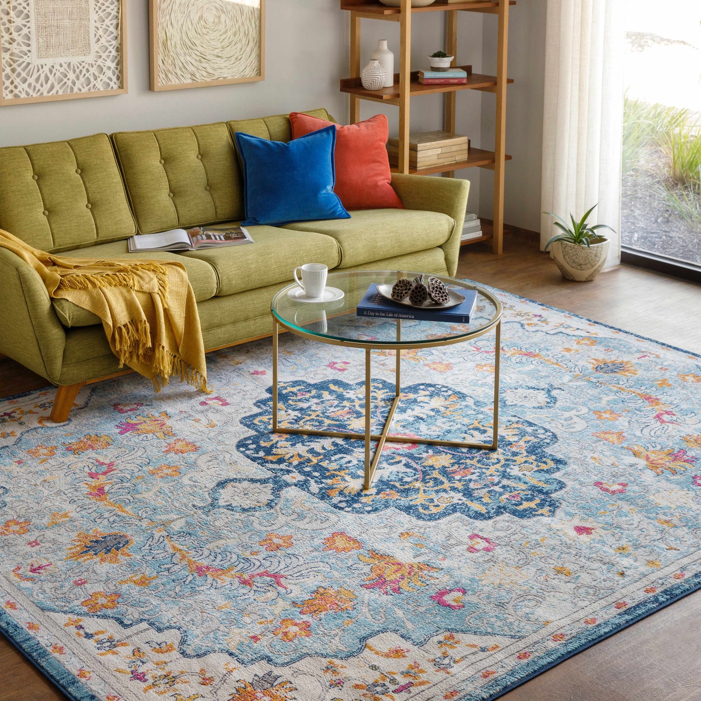 Floransa FSA-2314 Machine Woven Rug