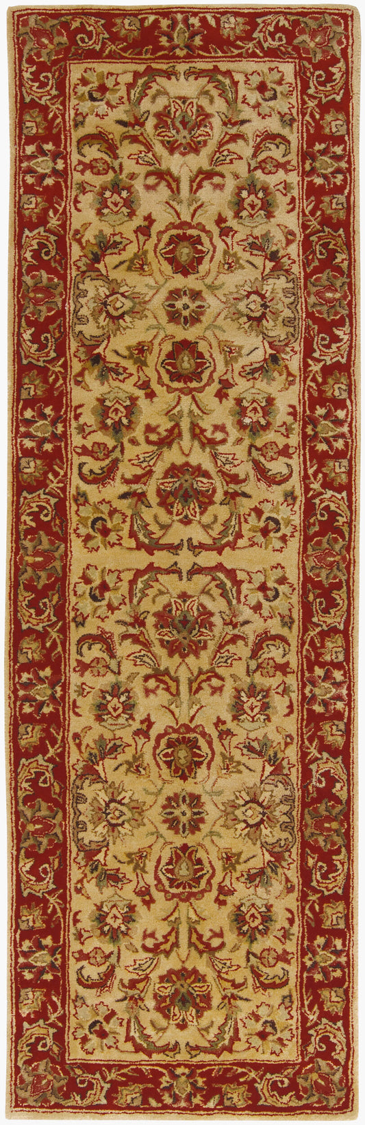 Ancient Treasures A-111 8ft Runner Handmade Wool Runner Rug