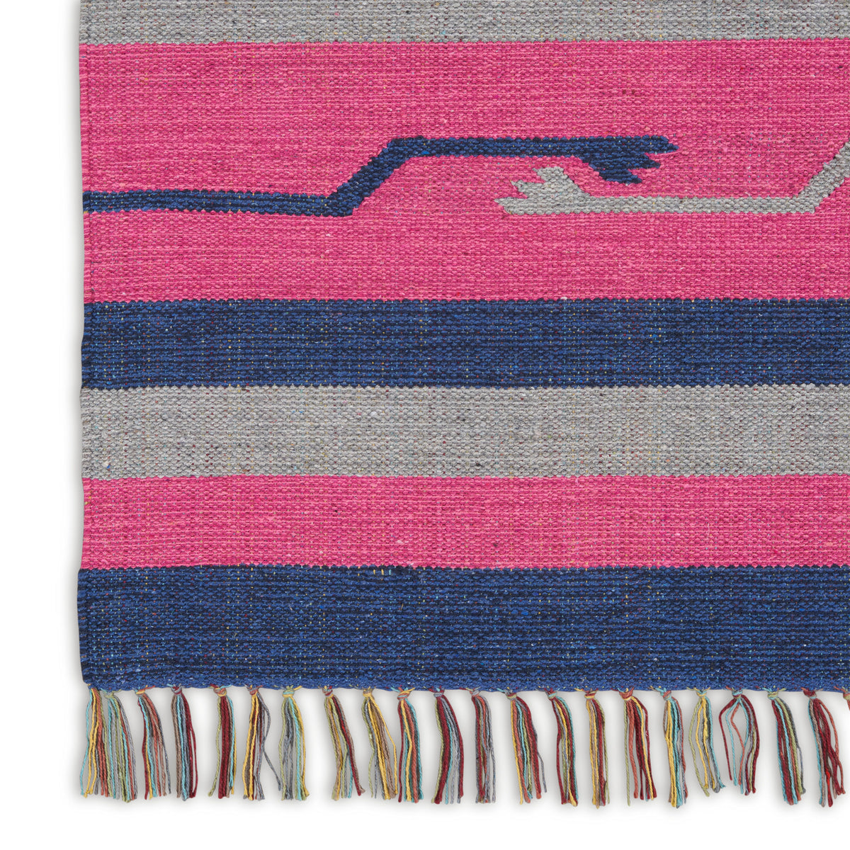 Baja BAJ01 Pink/Blue Woven Rug