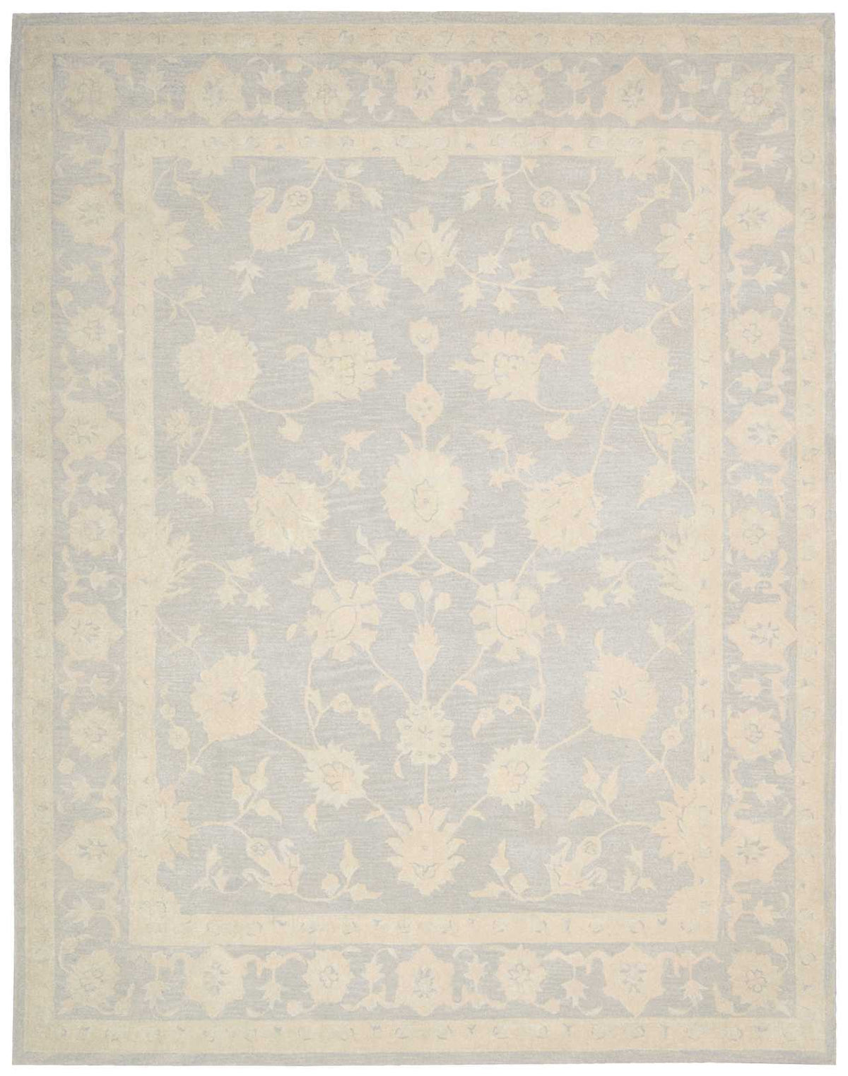 Zephyr ZEP02 Light Blue Tufted Rug