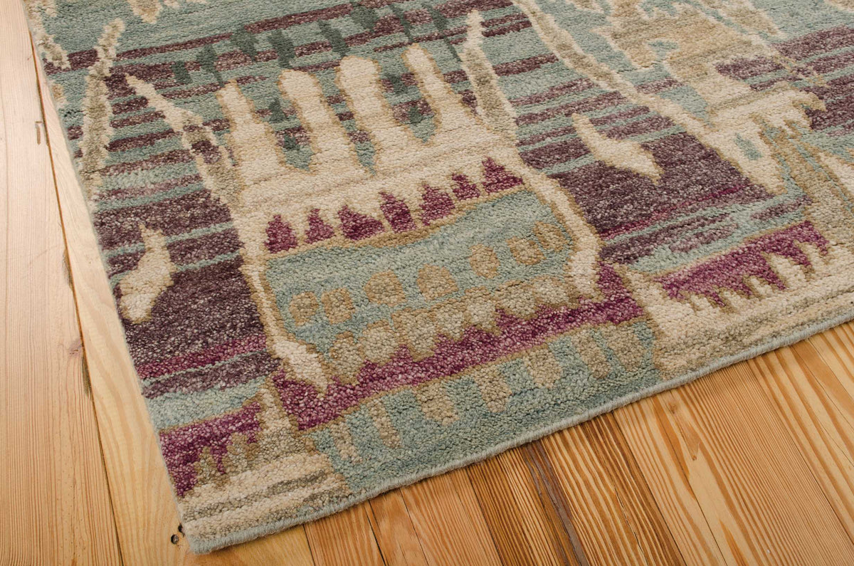Dune DUN01 Mist Knotted Rug