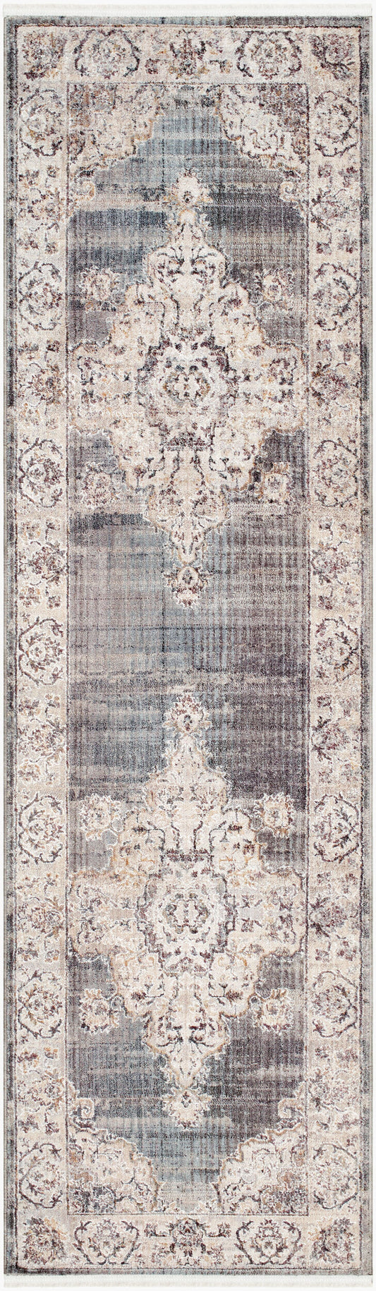 Aida AAD-2300 9ft Runner Machine Woven Runner Rug
