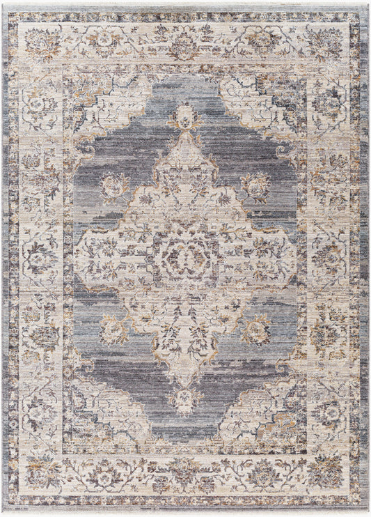 Aida AAD-2300 5' x 7' Machine Woven Area Rug