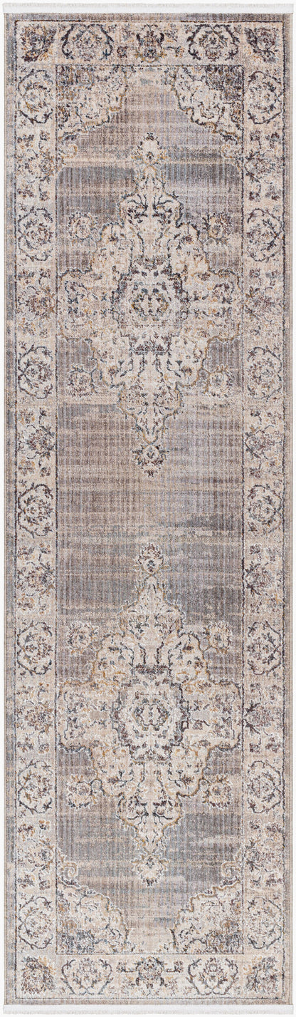 Aida AAD-2301 9ft Runner Machine Woven Runner Rug
