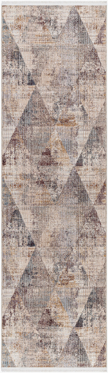 Aida AAD-2308 9ft Runner Machine Woven Runner Rug