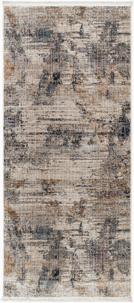 Aida AAD-2309 9ft Runner Machine Woven Runner Rug