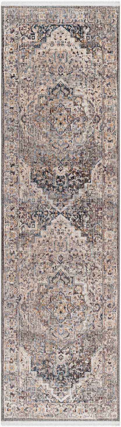 Aida AAD-2311 9ft Runner Machine Woven Runner Rug