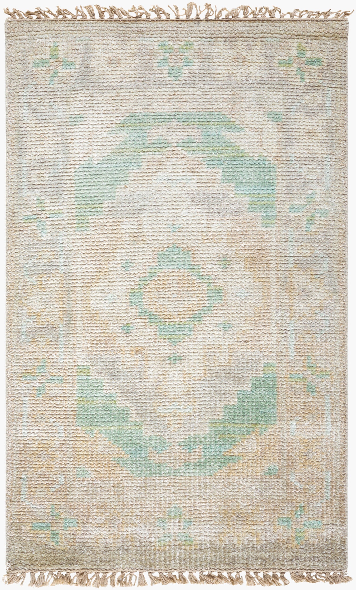 Alfombra hecha a mano Anadolu AAU-2303 de 4' x 6'