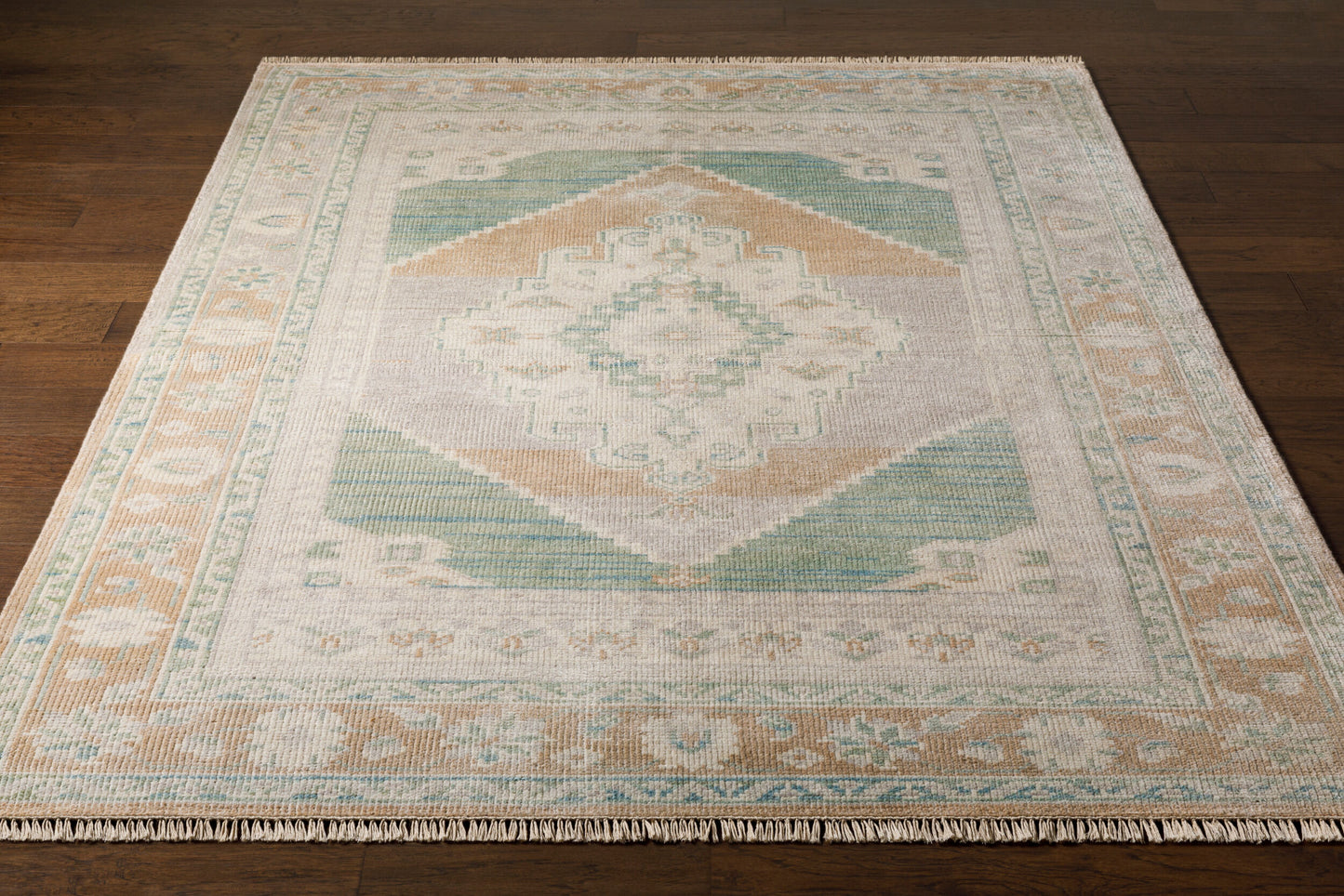 Alfombra hecha a mano Anadolu AAU-2303 de 4' x 6'