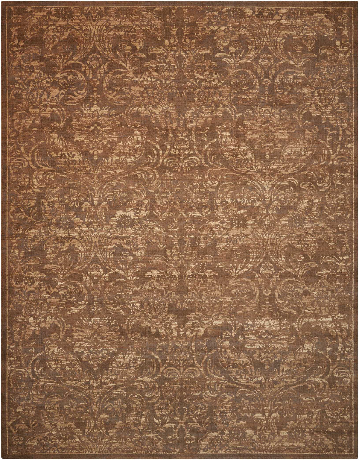 Silken Allure SLK19 Chocolate Loomed Rug