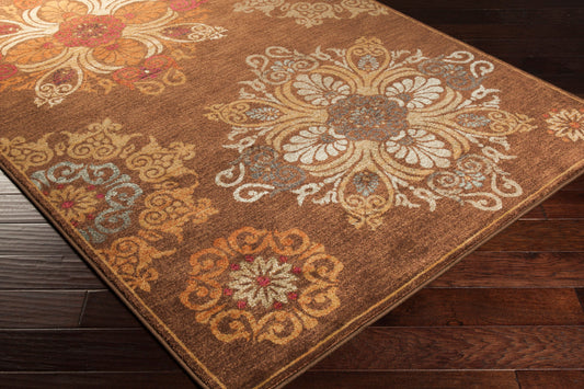 Alfombra tejida a máquina Arabesque ABS-3002 de 1,52 m x 2,13 m