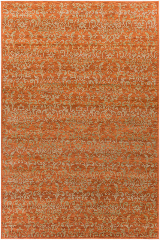 Alfombra tejida a máquina Arabesque ABS-3007 de 2,7 x 3,6 m