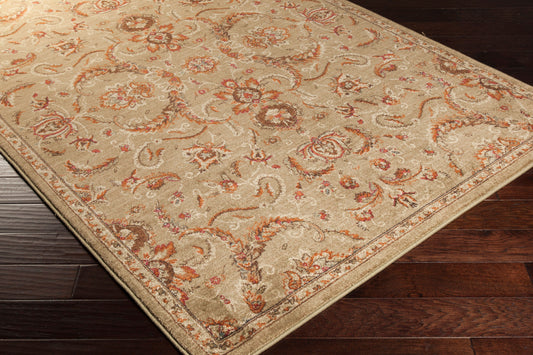 Alfombra tejida a máquina Arabesque ABS-3009 de 8' x 10'