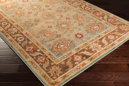 Alfombra tejida a máquina Arabesque ABS-3011 de 2,7 x 3,6 m