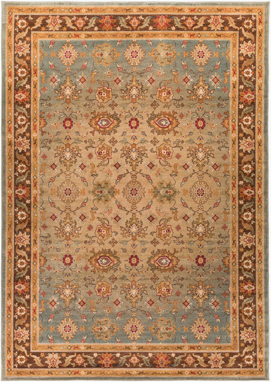 Alfombra tejida a máquina Arabesque ABS-3011 de 2,7 x 3,6 m