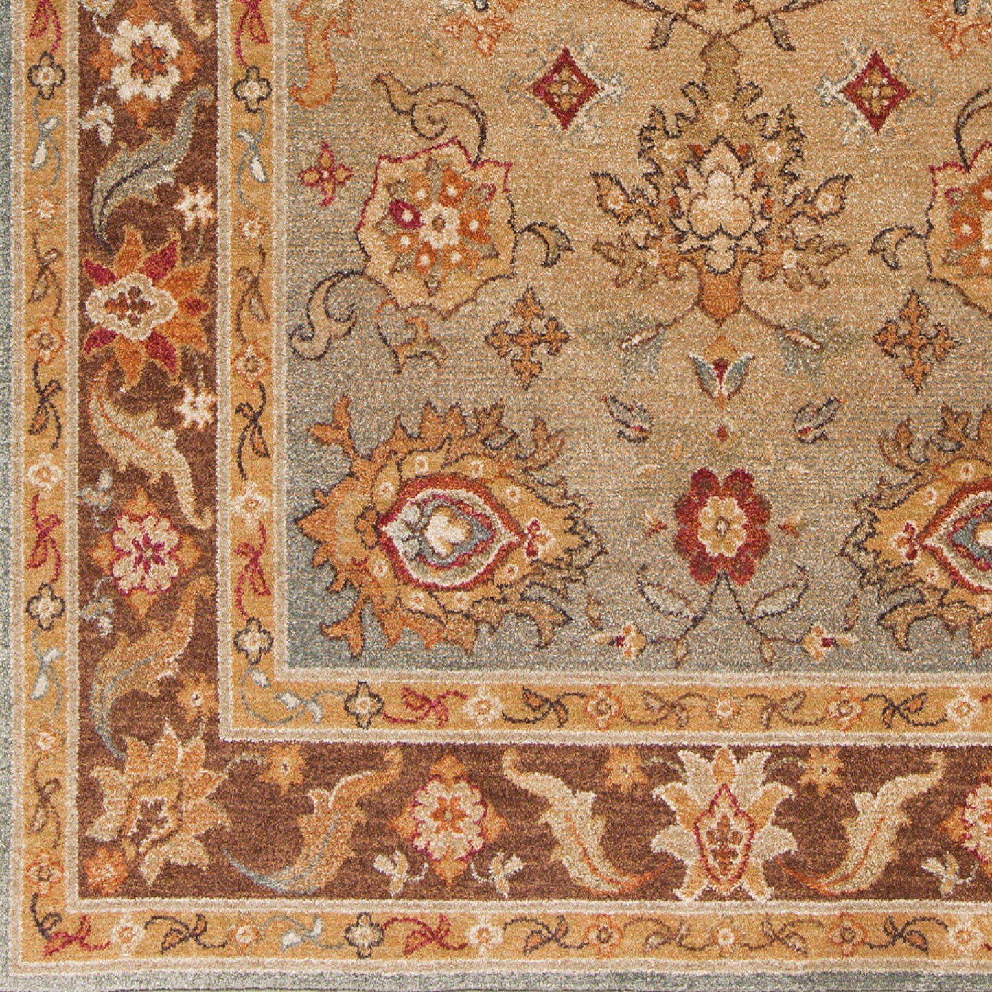 Alfombra tejida a máquina Arabesque ABS-3011 de 2,7 x 3,6 m