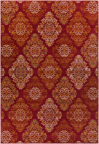 Alfombra tejida a máquina Arabesque ABS-3014 de 2,7 x 3,6 m