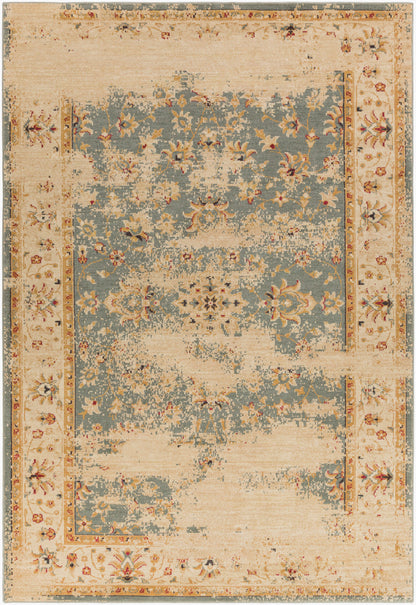 Alfombra tejida a máquina Arabesque ABS-3035 de 2,7 x 3,6 m