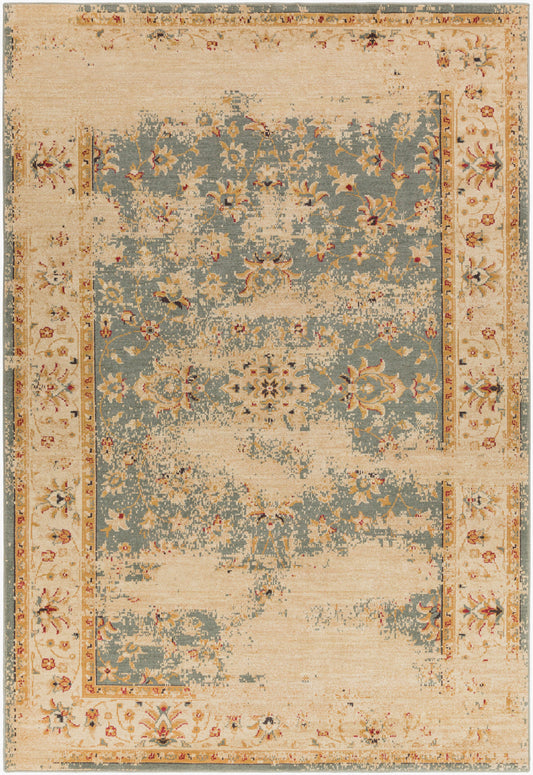 Alfombra tejida a máquina Arabesque ABS-3035 de 2,7 x 3,6 m