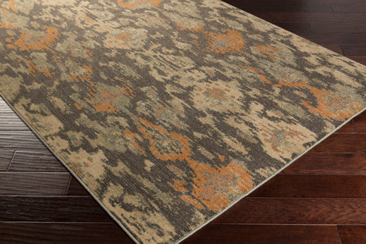 Alfombra decorativa tejida a máquina Arabesque ABS-3040 de 90 x 150 cm