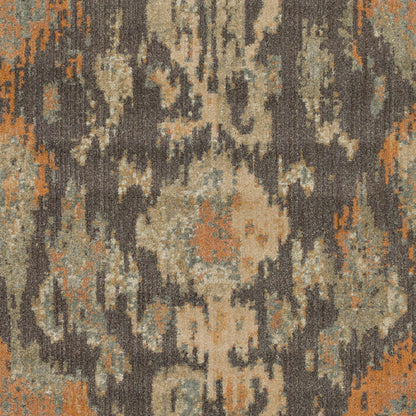 Alfombra decorativa tejida a máquina Arabesque ABS-3040 de 90 x 150 cm