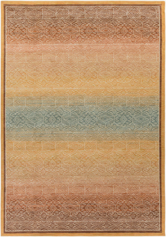 Alfombra tejida a máquina Arabesque ABS-3041 de 2,7 x 3,6 m