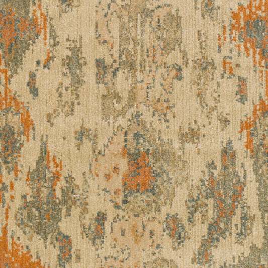 Alfombra decorativa tejida a máquina Arabesque ABS-3057 de 2' x 3'