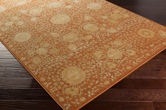 Alfombra tejida a máquina Arabesque ABS-3058 de 2,7 x 3,6 m