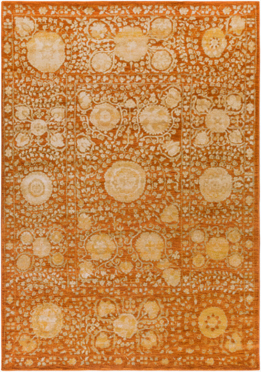 Alfombra tejida a máquina Arabesque ABS-3058 de 2,7 x 3,6 m