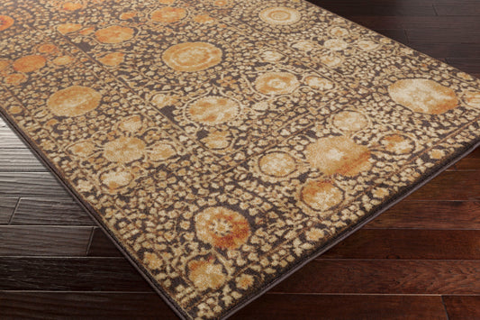 Alfombra tejida a máquina Arabesque ABS-3059 de 2,7 x 3,6 m