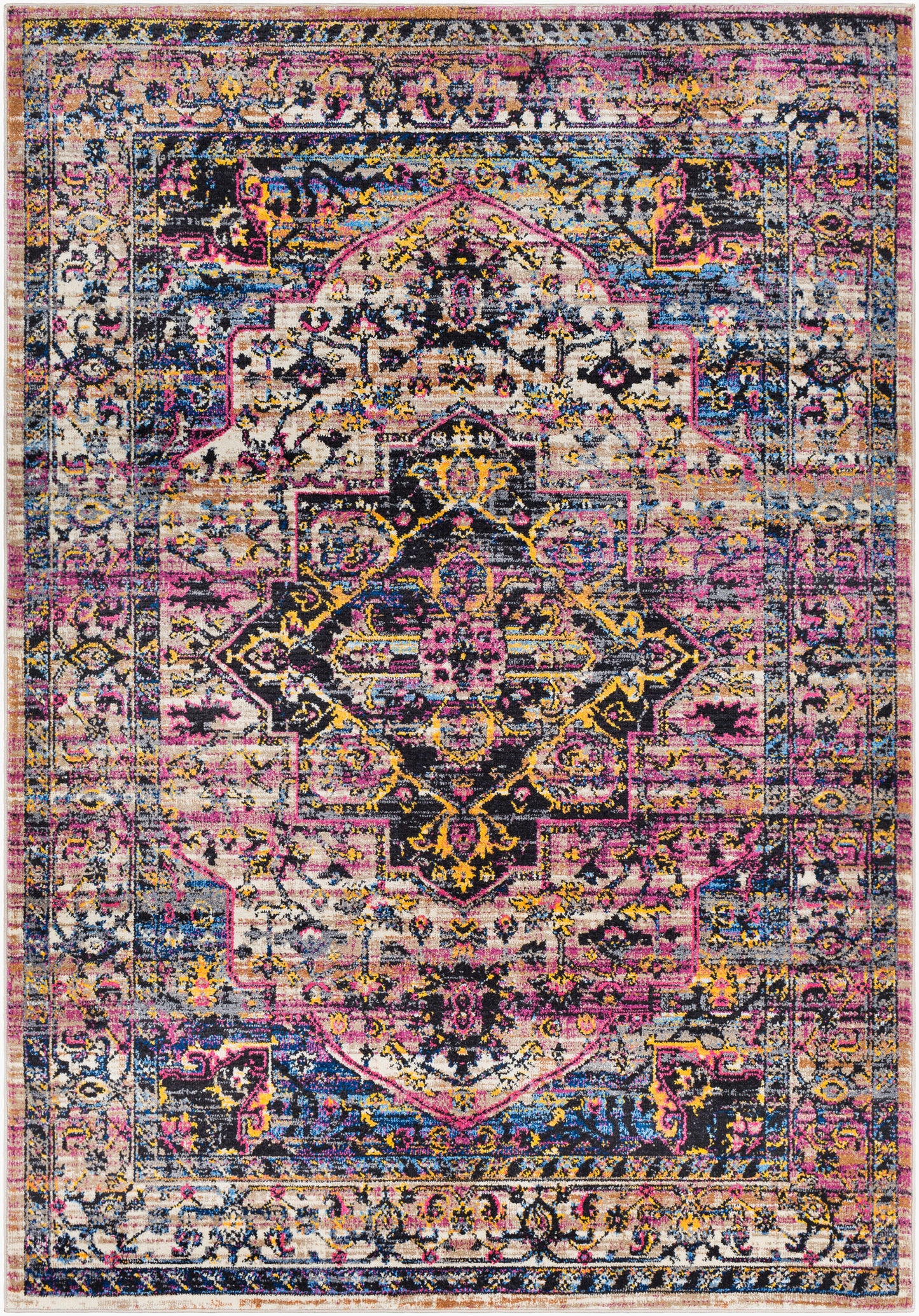 Alfombra decorativa tejida a máquina Alchemy ACE-2306 de 90 x 150 cm