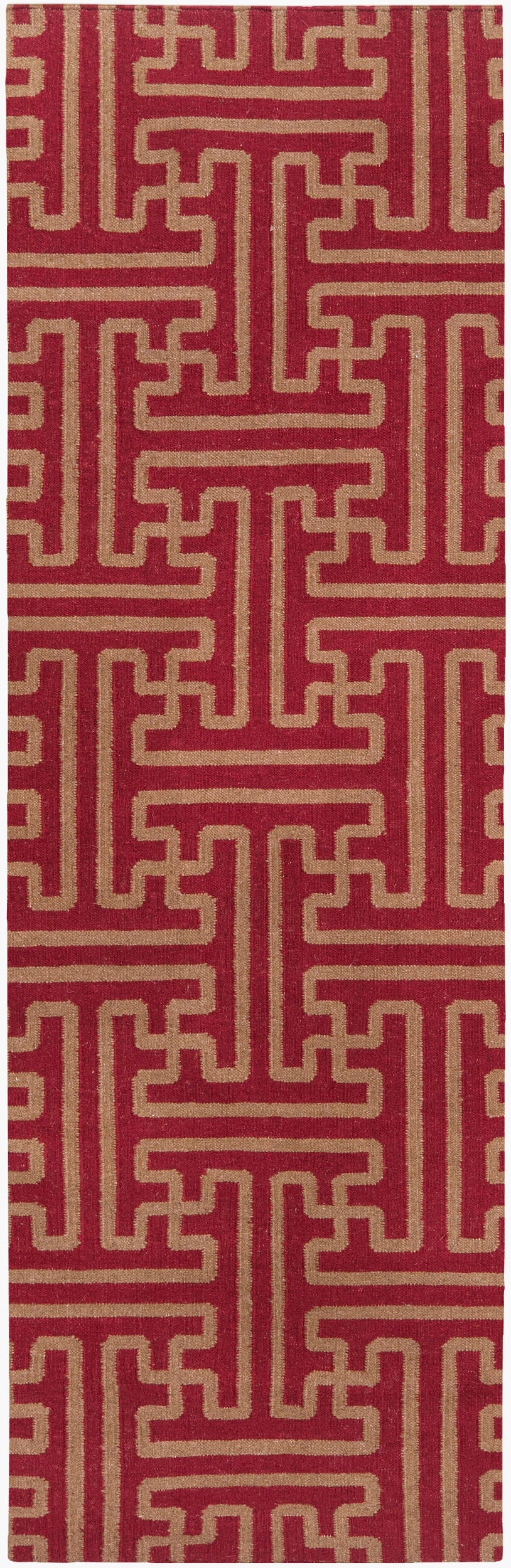 Archive ACH-1701 8ft Runner Handmade Wool Runner Rug