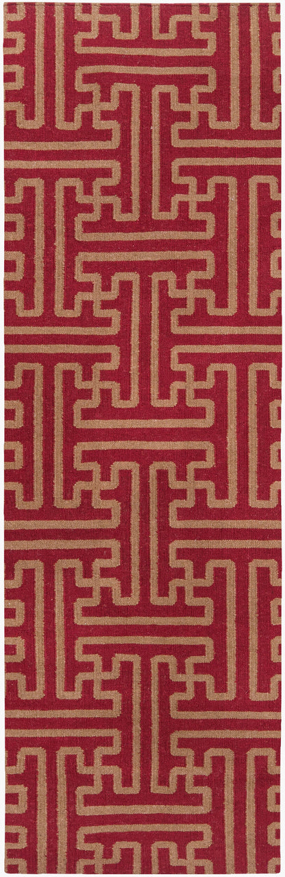 Archive ACH-1701 8ft Runner Handmade Wool Runner Rug