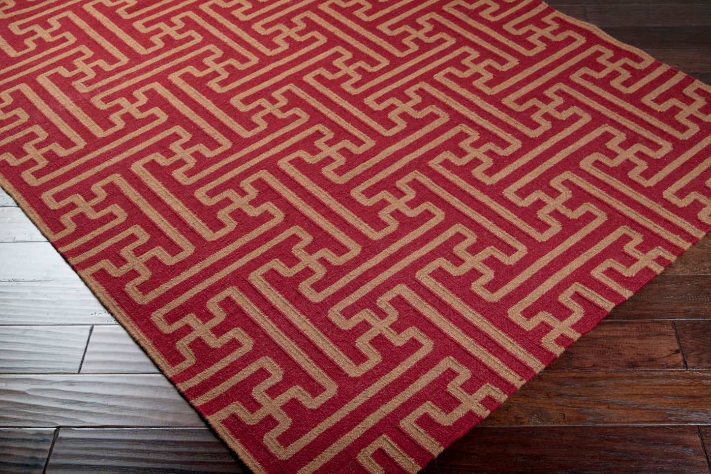 Archive ACH-1701 8ft Runner Handmade Wool Runner Rug